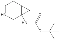 Molecular Structure of 134575-47-6 (Carbamic acid, 3-azabicyclo[4.1.0]hept-1-yl-, 1,1-dimethylethyl ester (9CI))